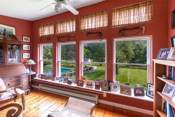 Interior, Sun Room, Wood Texture Flooring