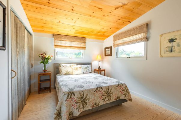 Bedroom, Interior, Wooden Ceilings, Wood Texture Flooring