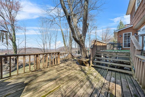 Exterior, Wood Texture Flooring