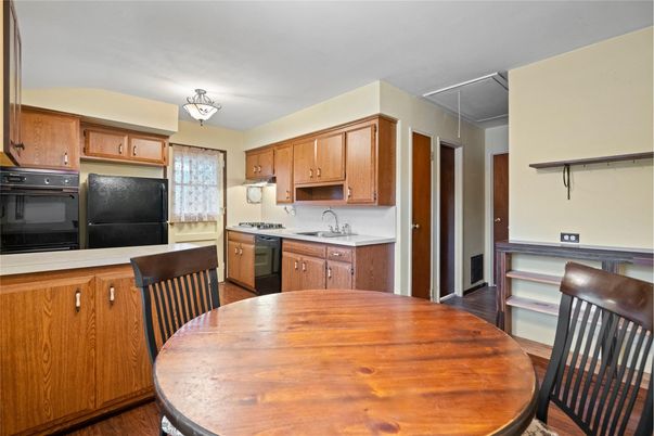 Dining room, Interior, Kitchen, Wood Texture Flooring