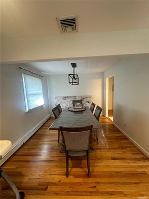 Dining room, Interior, Wood Texture Flooring