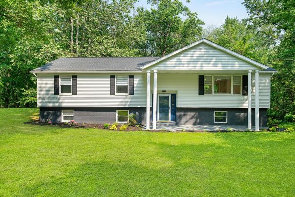 Backyard, Exterior, Facade, Raised Ranch