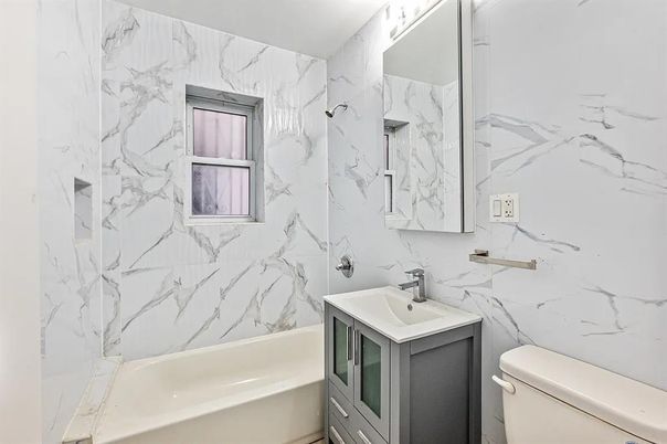 Bathroom, Interior, Marble Walls