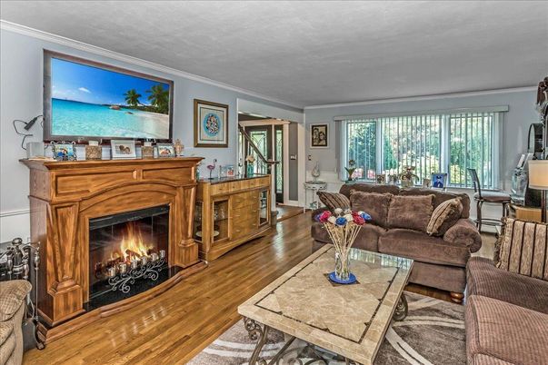 Fireplace, Interior, Living room, Wood Texture Flooring