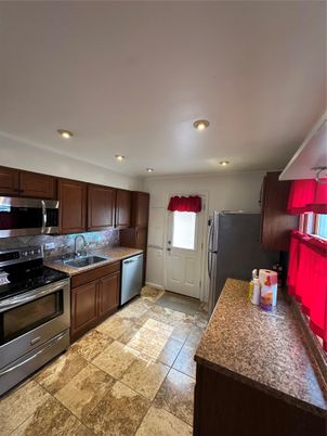 Interior, Kitchen, Recessed Lighting, Stainless Steel Appliances
