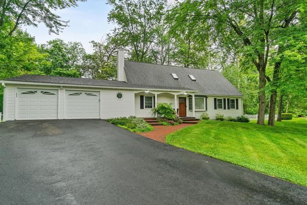 Attached, Backyard, Exterior, Facade, Cape Cod