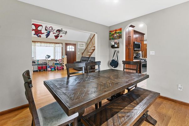 Dining room, Interior, Piano, Wood Texture Flooring