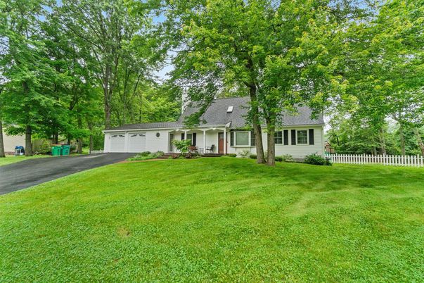 Attached, Backyard, Exterior, Facade, Cape Cod