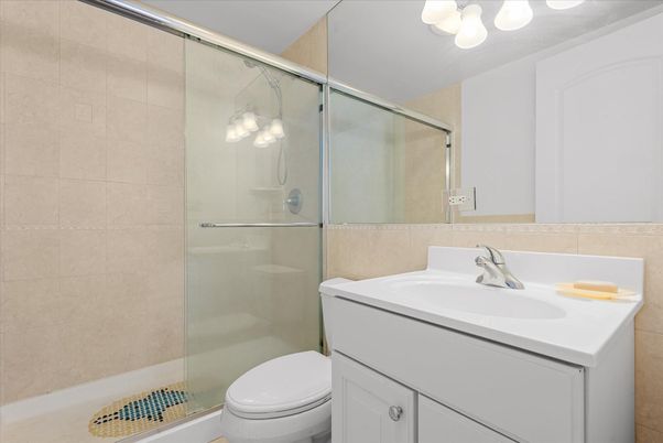 Bathroom, Glass Shower, Interior