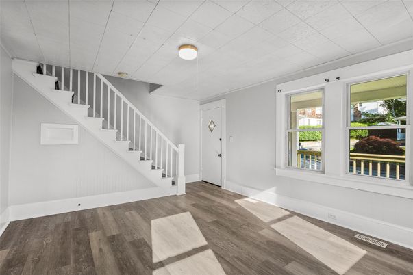 Empty room, Interior, Wood Texture Flooring