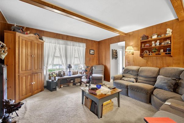 Interior, Living room, Wooden Walls