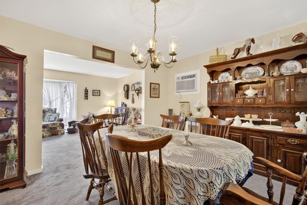 Chandelier, Dining room, Interior
