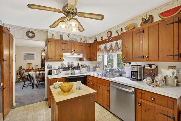 Dining room, Interior, Kitchen