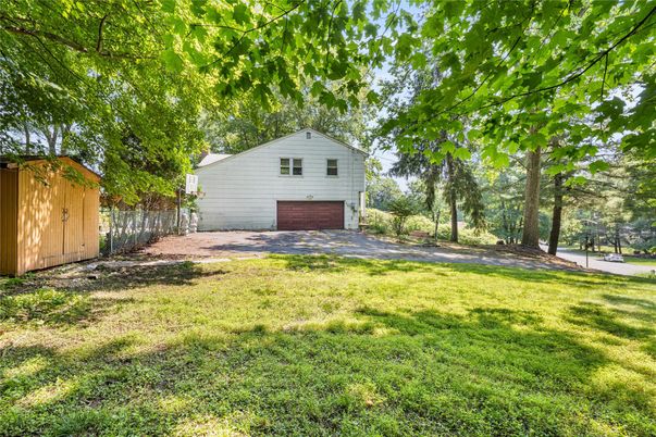 Backyard, Detached Garage, Exterior