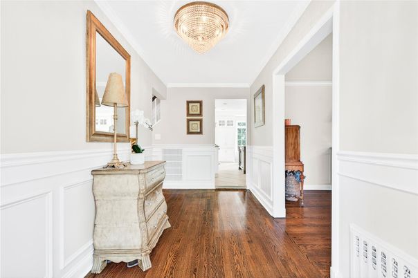 Chandelier, Interior, Wood Texture Flooring