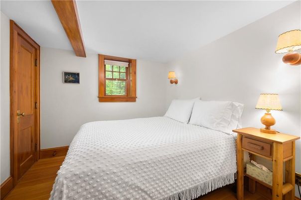 Bedroom, Interior, Wooden Beams, Wood Texture Flooring