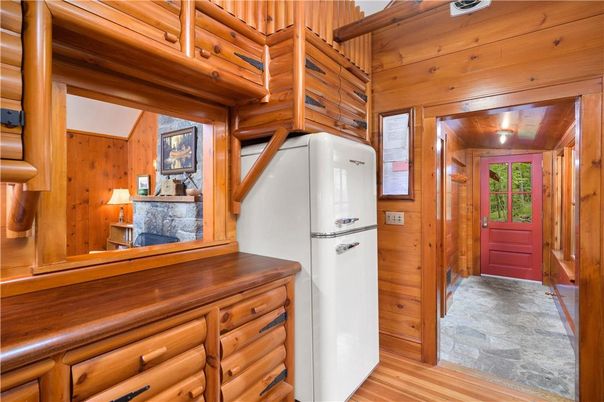 Interior, Kitchen, Wooden Ceilings, Wood Texture Flooring, Wooden Walls
