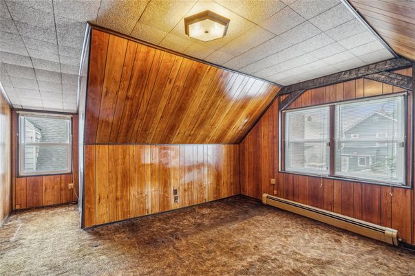 Empty room, Interior, Wooden Ceilings, Wooden Walls