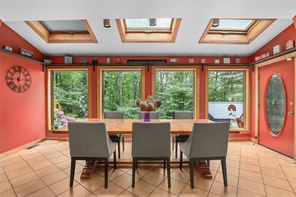 Dining room, Glass Ceilings, Interior