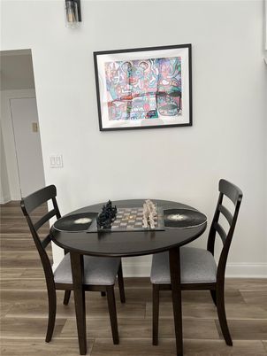 Dining room, Interior, Wood Texture Flooring