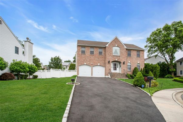 Attached, Backyard, Exterior, Facade, Brick Facade, French Provincial