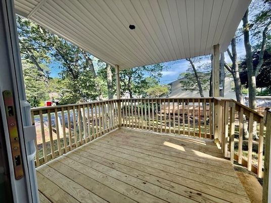 Exterior, Wood Texture Flooring