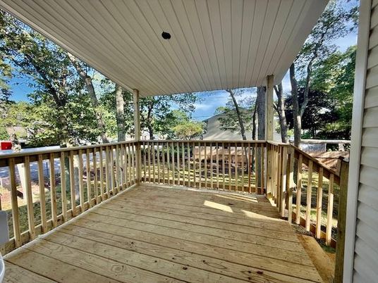 Exterior, Wood Texture Flooring