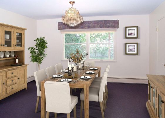 Chandelier, Dining room, Interior