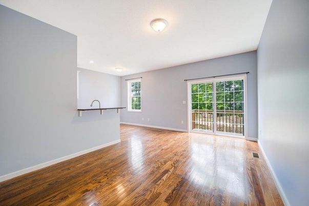 Empty room, Interior, Wood Texture Flooring