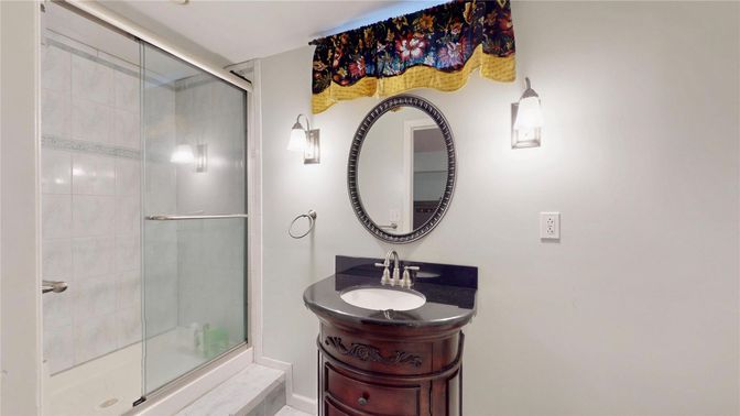 Bathroom, Glass Shower, Interior