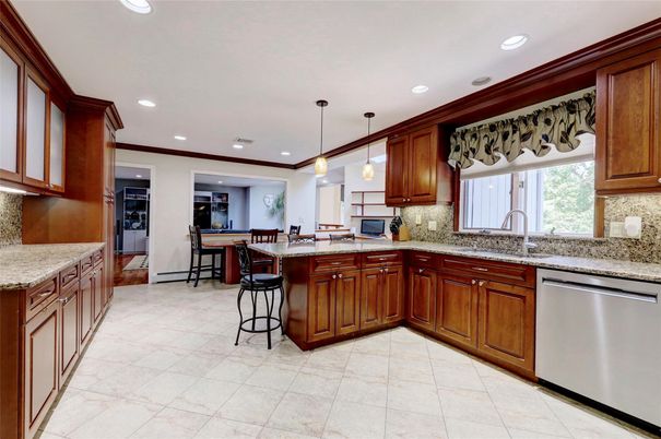 Interior, Kitchen, Pendant Lights, Recessed Lighting