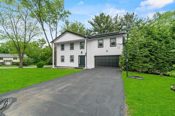 Attached, Backyard, Exterior, Facade, Farmhouse
