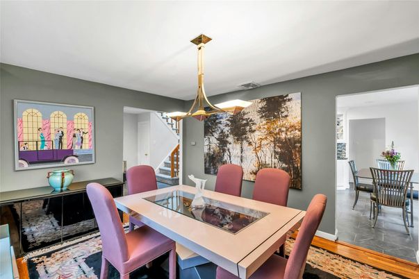 Dining room, Interior, Wood Texture Flooring