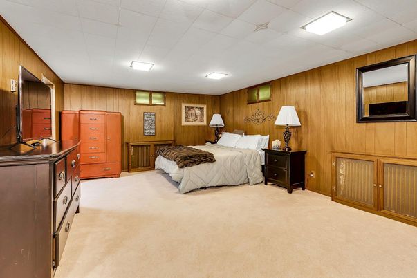 Bedroom, Interior, Wooden Walls