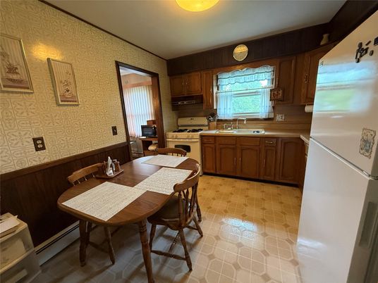 Dining room, Interior, Kitchen