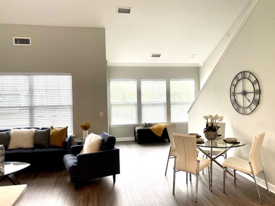 Dining room, Interior, Living room, Wood Texture Flooring