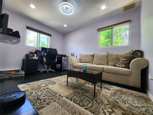 Home Office, Interior, Living room, Recessed Lighting