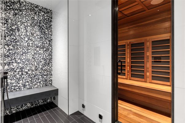 Interior, Recessed Lighting, Sauna Room