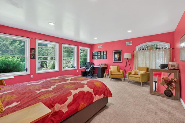 Bedroom, Home Office, Interior, Recessed Lighting