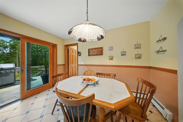 Dining room, Interior, Pendant Lights
