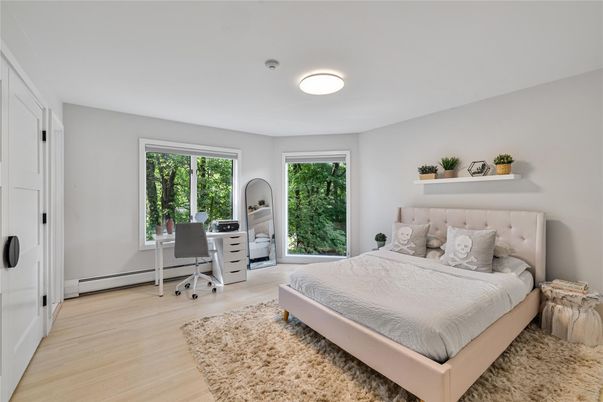 Bedroom, Home Office, Interior, Wood Texture Flooring