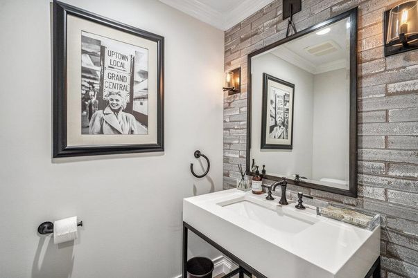 Bathroom, Interior, Stone Walls