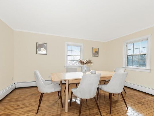 Dining room, Interior, Wood Texture Flooring