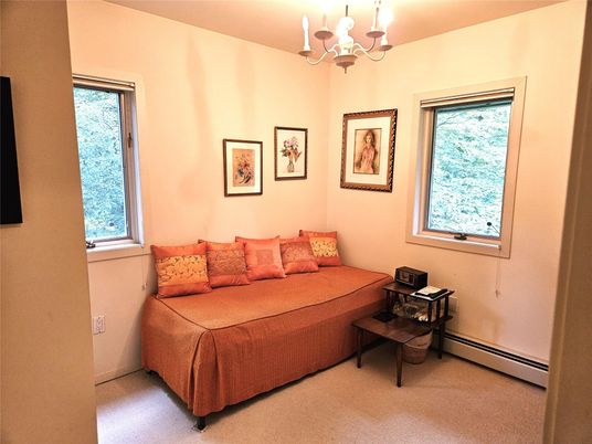 Bedroom, Chandelier, Interior