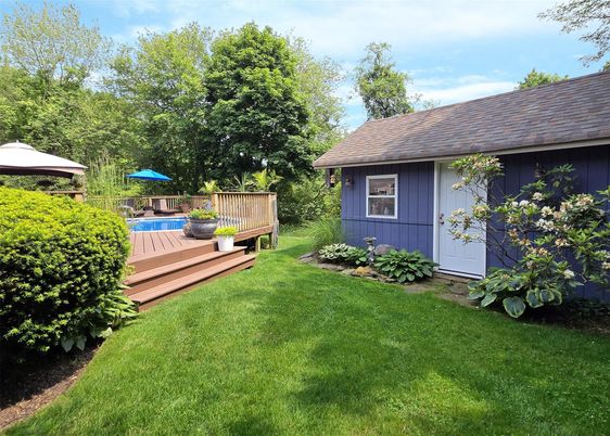 Backyard, Exterior, Hot Tub