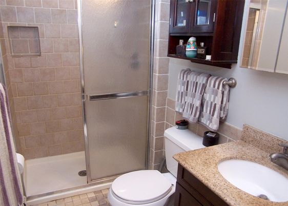 Bathroom, Glass Shower, Interior
