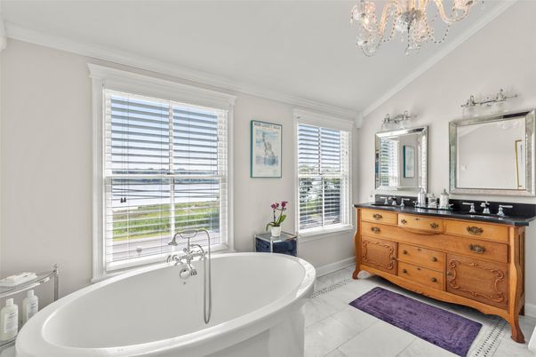 Bathroom, Dual Sink Vanities, Free Standing Baths, Interior