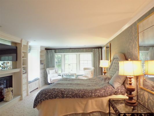 Bedroom, Fireplace, Interior, Living room