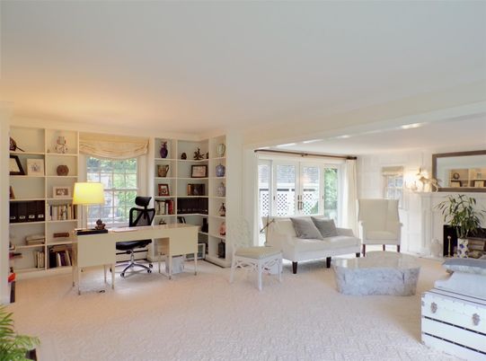 Fireplace, Home Office, Interior, Living room