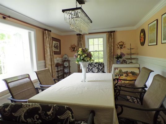 Chandelier, Dining room, Interior